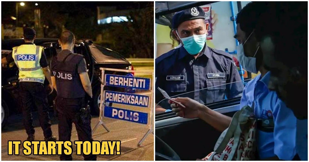 PDRM Will Start Enforcing Road Closures & 24-Hour Roadblocks In Subang Starting 1st April - WORLD OF BUZZ 2
