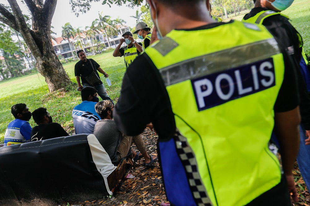 Penang Police Mco Violators 20200409Sz2