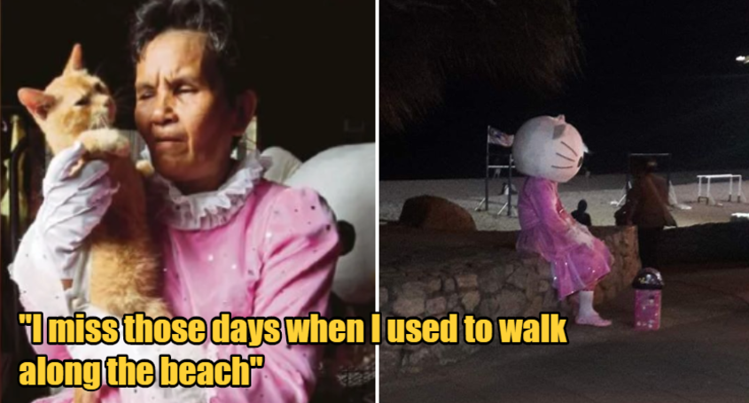 Teluk Cempedak'S &Quot;Hello Kitty&Quot; Siti Is Struggling To Make A Living Because She Is Unable To Meet Beach-Goers Amidst Mco. - World Of Buzz