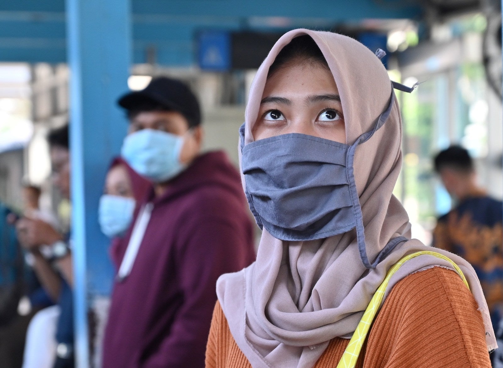 Indonesia Virus Face Mask Covid 19 March 2 2020