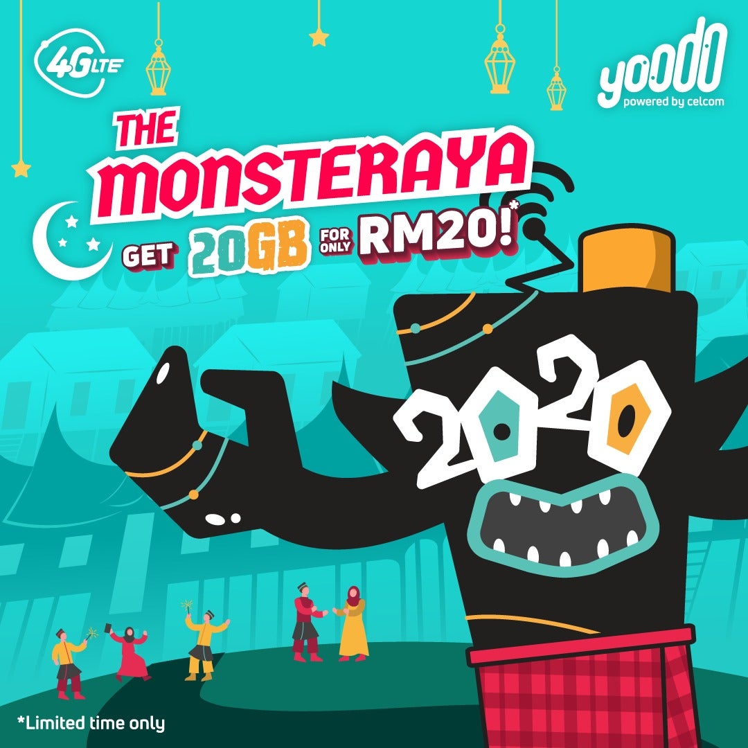 Yoodo Monsteraya 2020Promo ENG