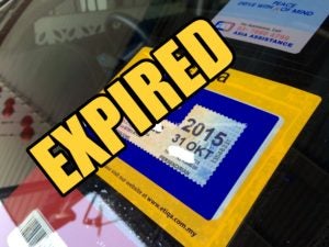 Expired License