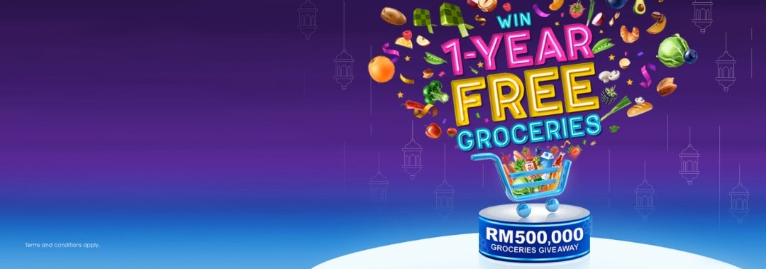 free 1 year groceries celcom