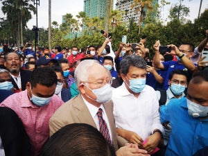 Najib arrives 1