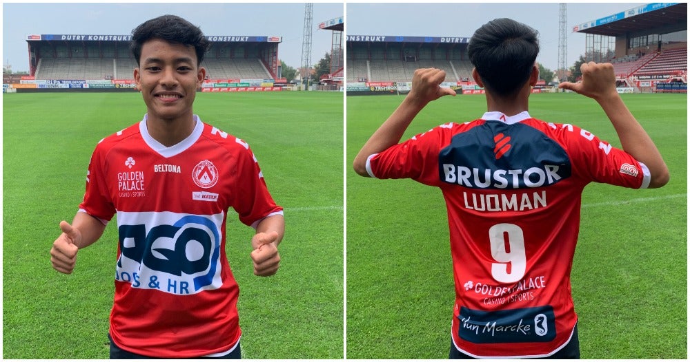 Belgium Football Club K V Kortrijk Signs Malaysian Footballer Luqman Hakim World Of Buzz