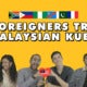 Foreigner Try Malaysian Kueh