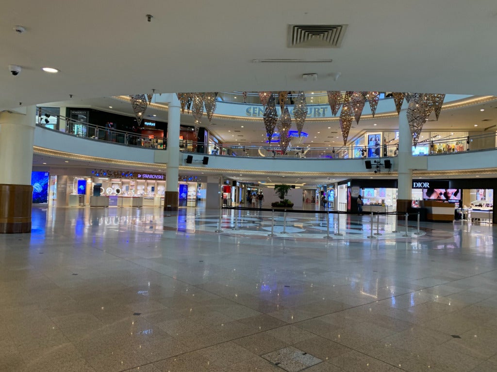 Mid Valley Megamall Deserted As Malaysians Stay Safe At Home During