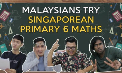 Malaysians Try Singaporean Primary 6 Math