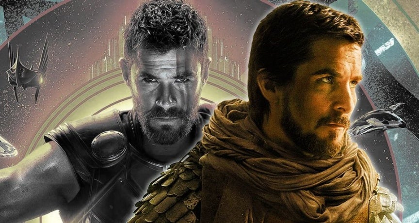 Thor And Christian Bale 1