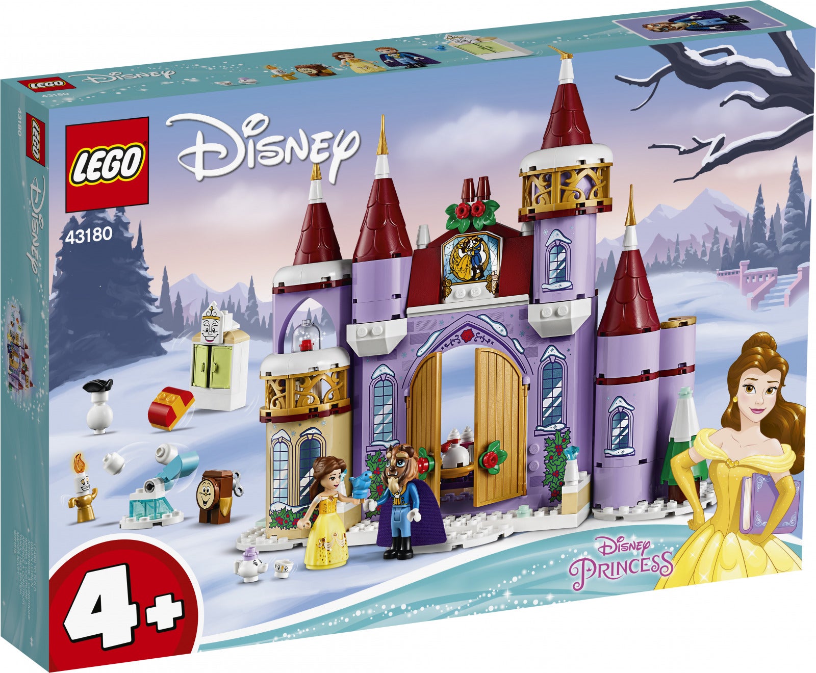 43180 LEGO Disney Belles Castle Winter Celebration 2 Courtesy of The LEGO Group