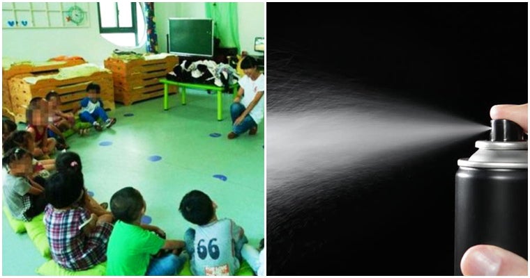 51 kindergartners sprayed with corrosive chemicals in china world of buzz