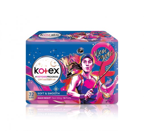 Kotex Limited Edition Packshot Datuk Nicol David