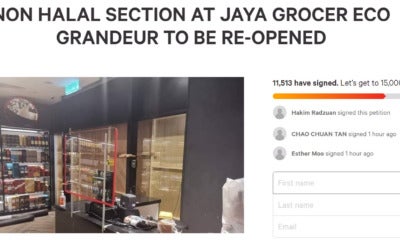 Jaya Grocer Petition