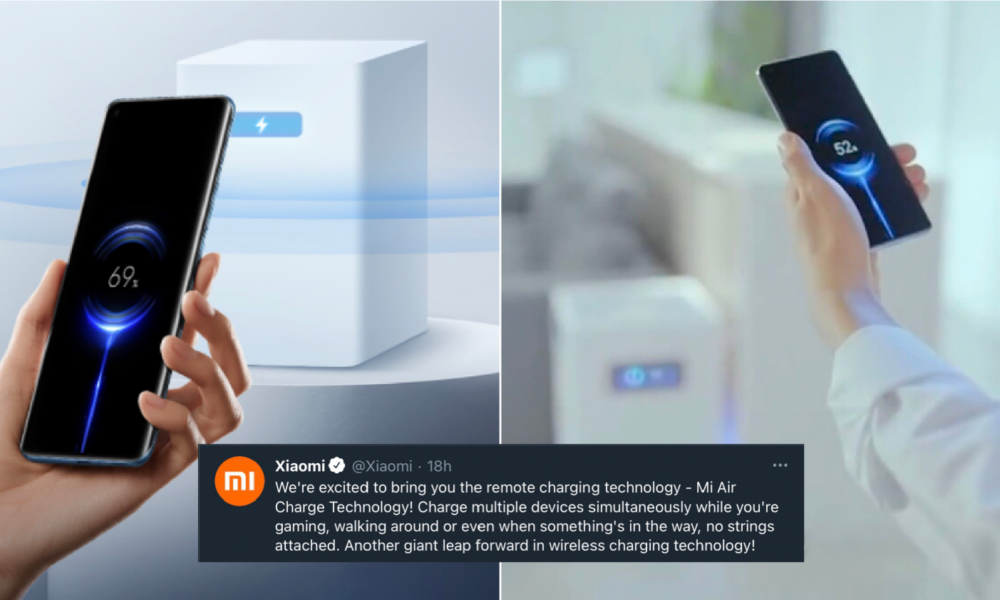 Remote Charging Xiaomi Introduces New Charger That Can Charge Your Phone Through AIR ...