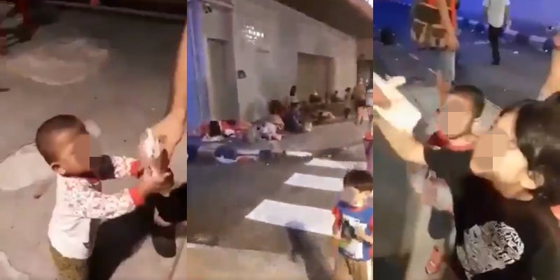 Homeless Kids In Malaysia Ask For Boxes To Sleep On World Of Buzz