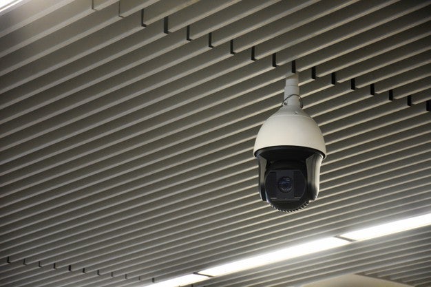modern indoors security cctv camera surveillance system ceiling 43448 277