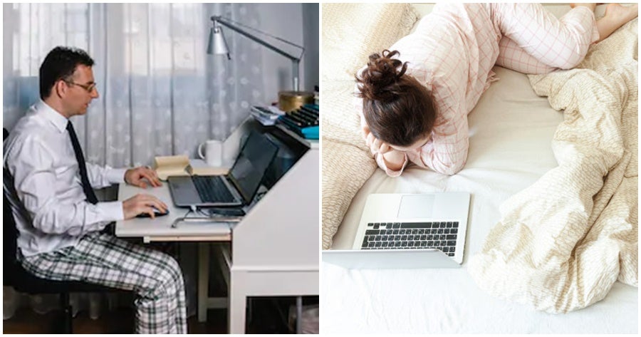 Study: Wearing Pyjamas While Working From Home Could Lead To