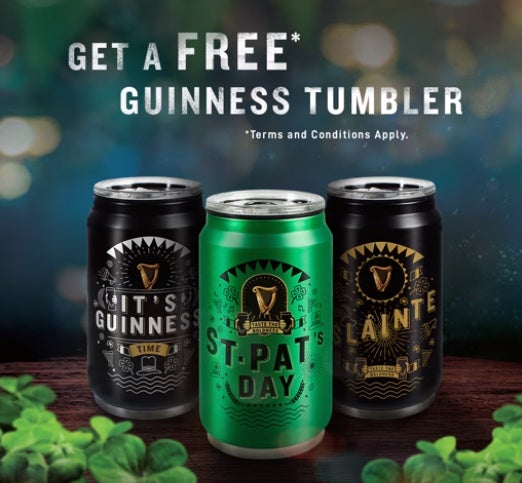 guinness tumbler