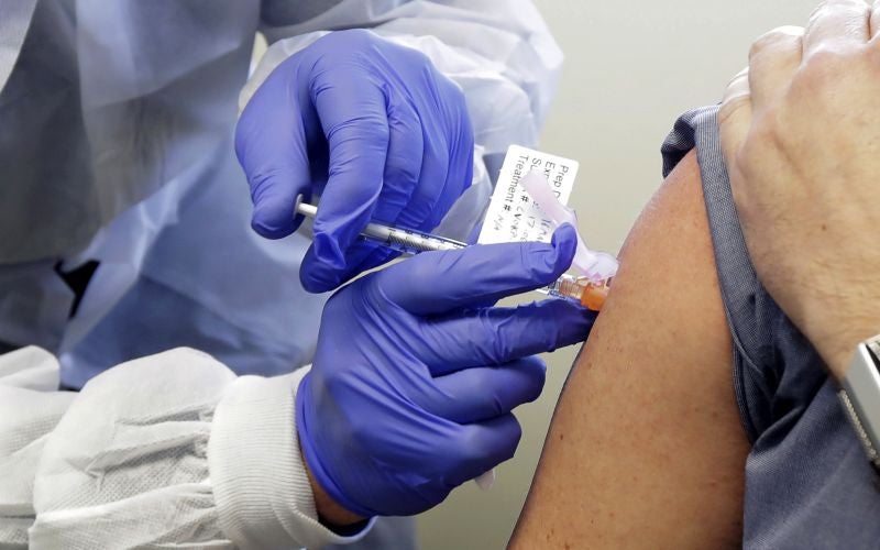 virus vaccine trial injection AP090520