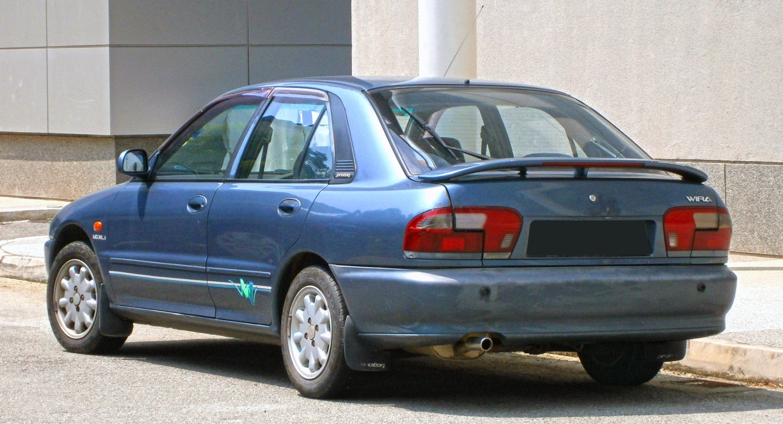 1997 Proton Wira Aeroback 1.6 XLi in Cyberjaya Malaysia 02