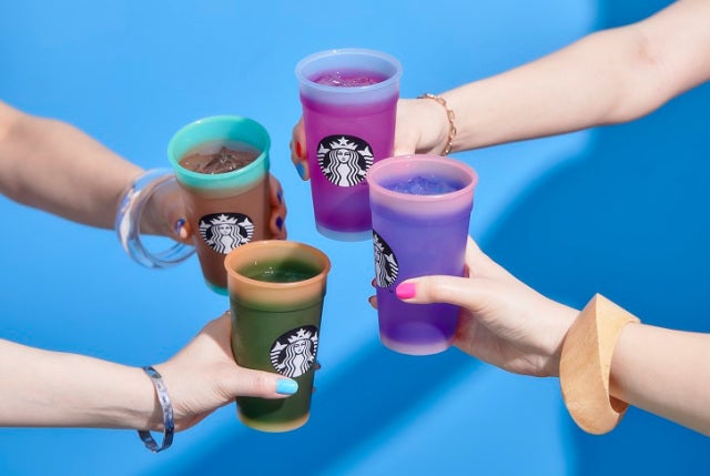 Starbucks colour changing cups LGBTQ community support coffee Japan Tokyo news
