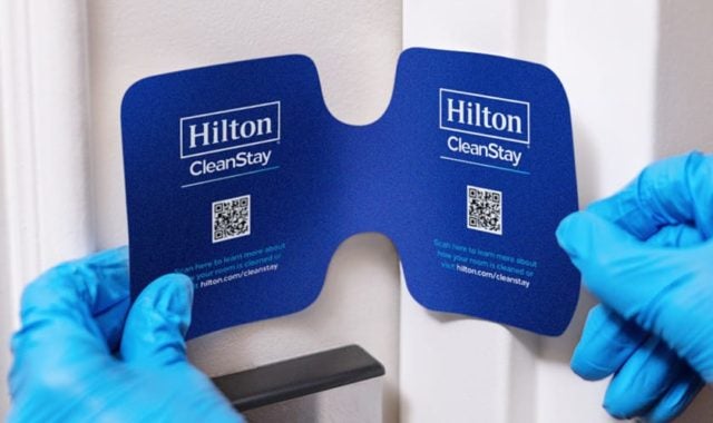 Hilton Cleanstay Card