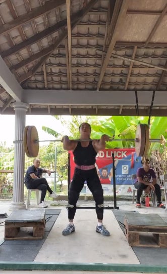 Hidilyn Diaz Weightlifting In Melaka 2