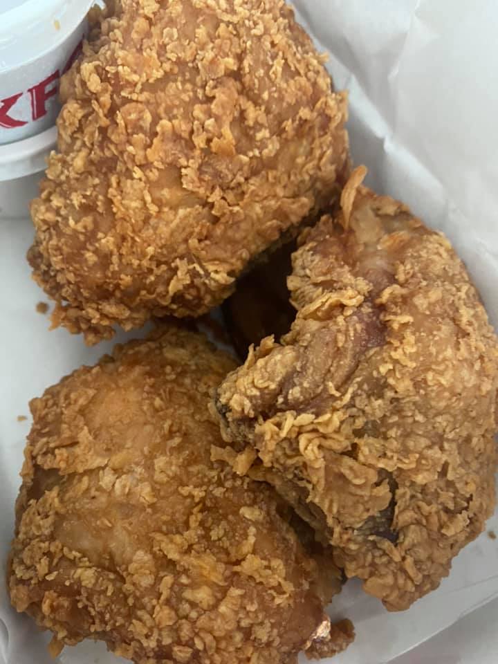 KFC chicken thighs