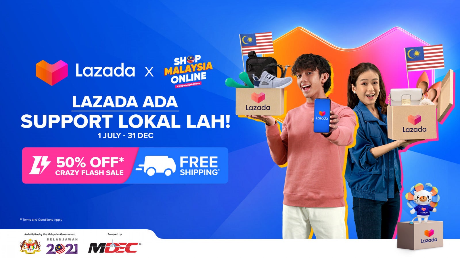 Lazada KV Shop Malaysia Campaign 2