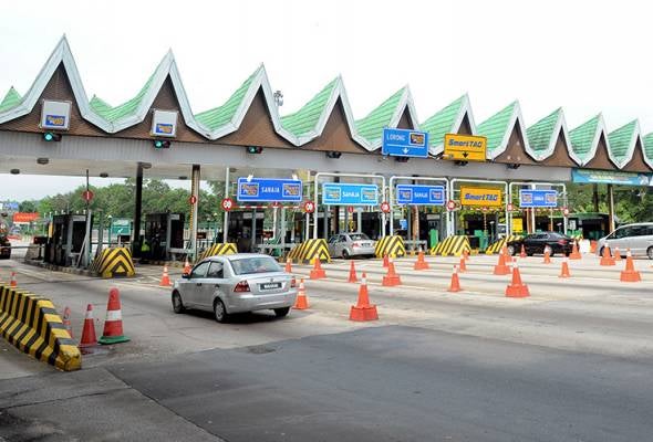 Malaysian Highway Toll Plaza