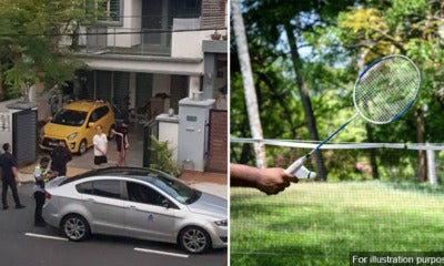 Badminton Outside House