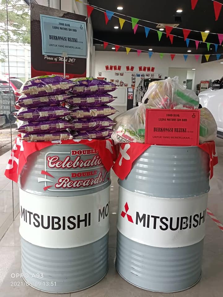 mitsubishi food aid