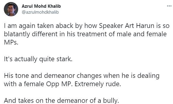 sexism towards female MPs
