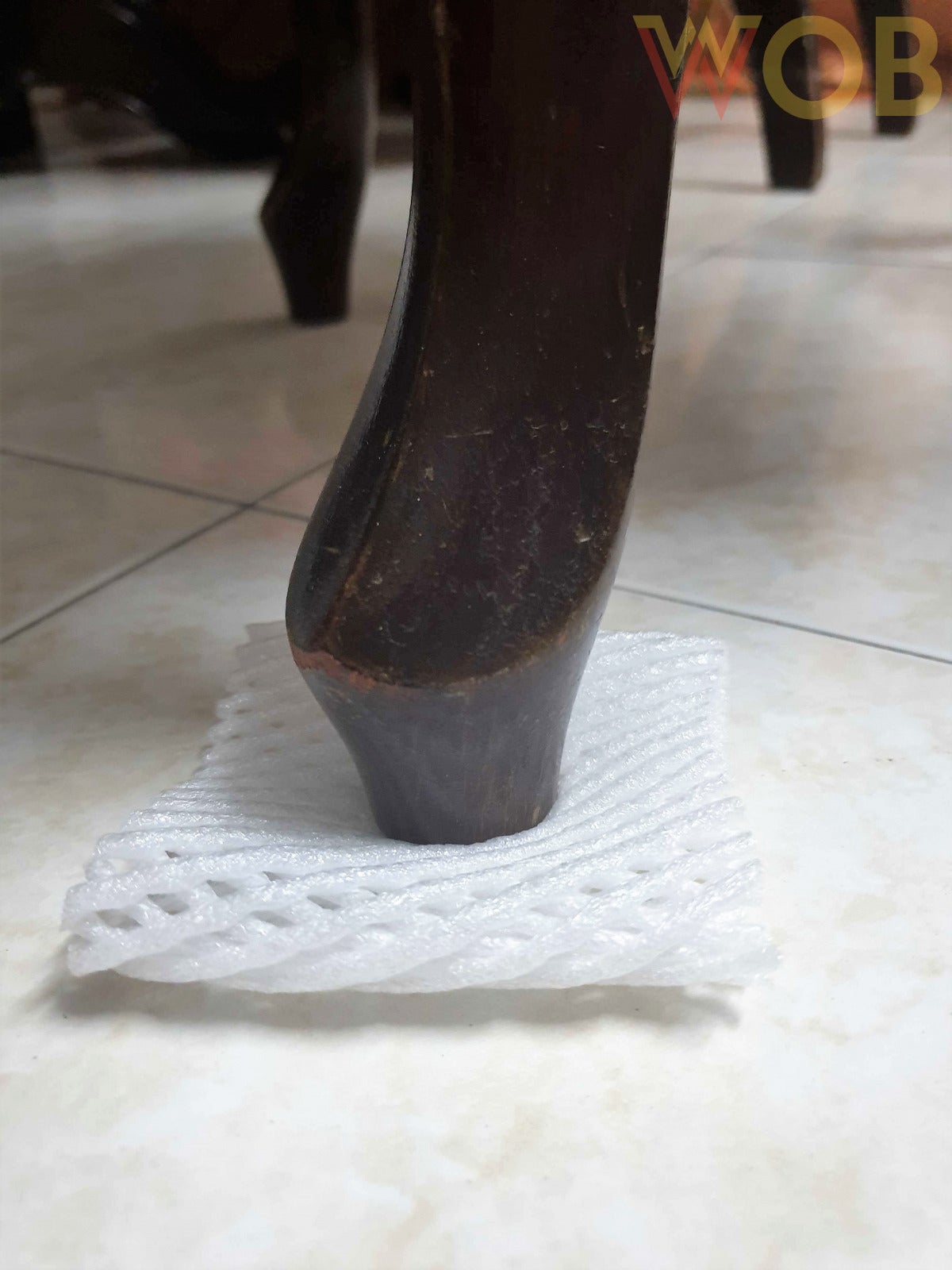 foam wrapper hack chair leg pad