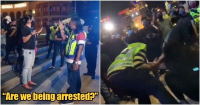 Public-Outrage-Pdrm-Forcefully-Drag-Arrest