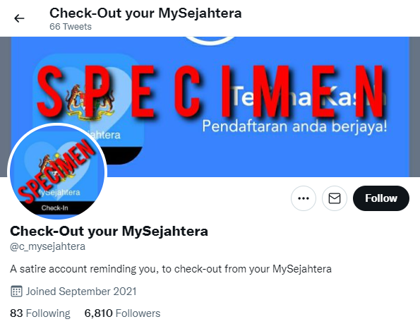 Check Out Mysejahtera Profile Page Twitter