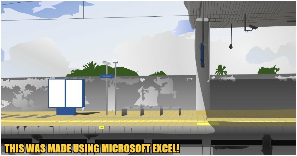 Microsoft Excel Artwork By Safarina 7