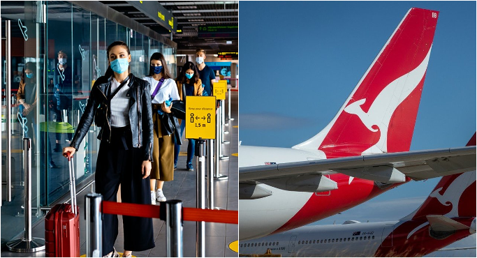 Qantas Bans Unvaccinated International Travellers