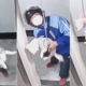 Man Save Dog From Lift