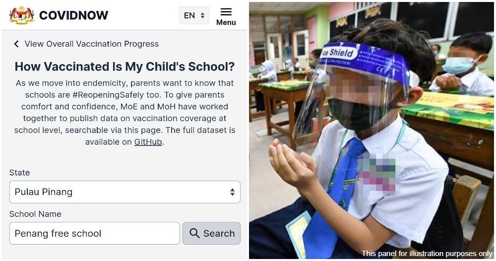School Vaxx Rate Feature Covid Now