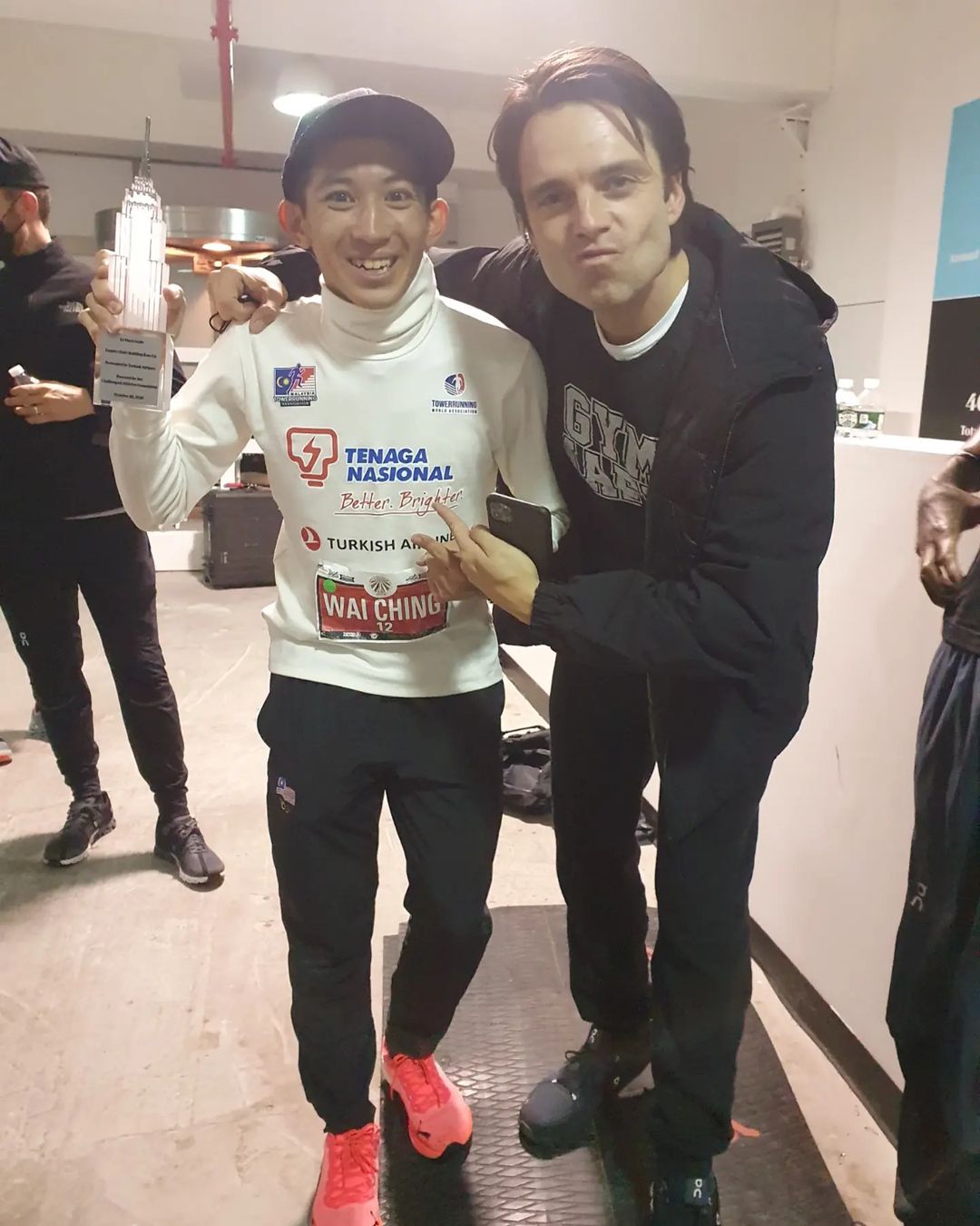 Soh Wai Ching Meets Sebastian Stan