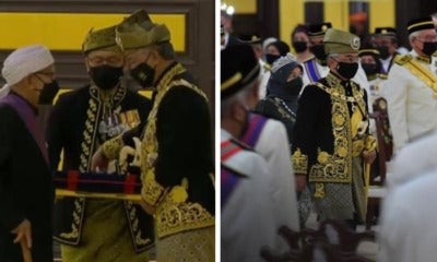 Hadi Awang And Other Recipients Awards Istana Negara