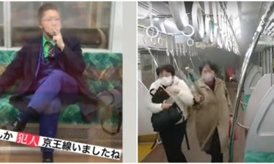Joker Impersonator Stabs Train Passengers Tokyo