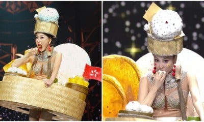 Miss Grand Hong Kong 2021 Eats Dim Sum On Stage