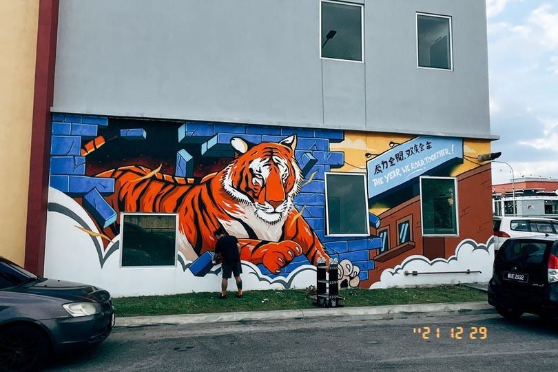 TigerCNY2022 Mural KL
