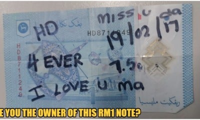 Looking For Owner Of Rm1 Note