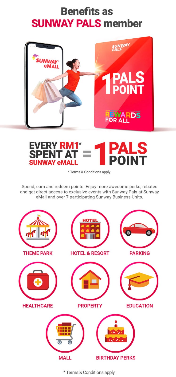 SunwayEmall Sunway Pals benefits