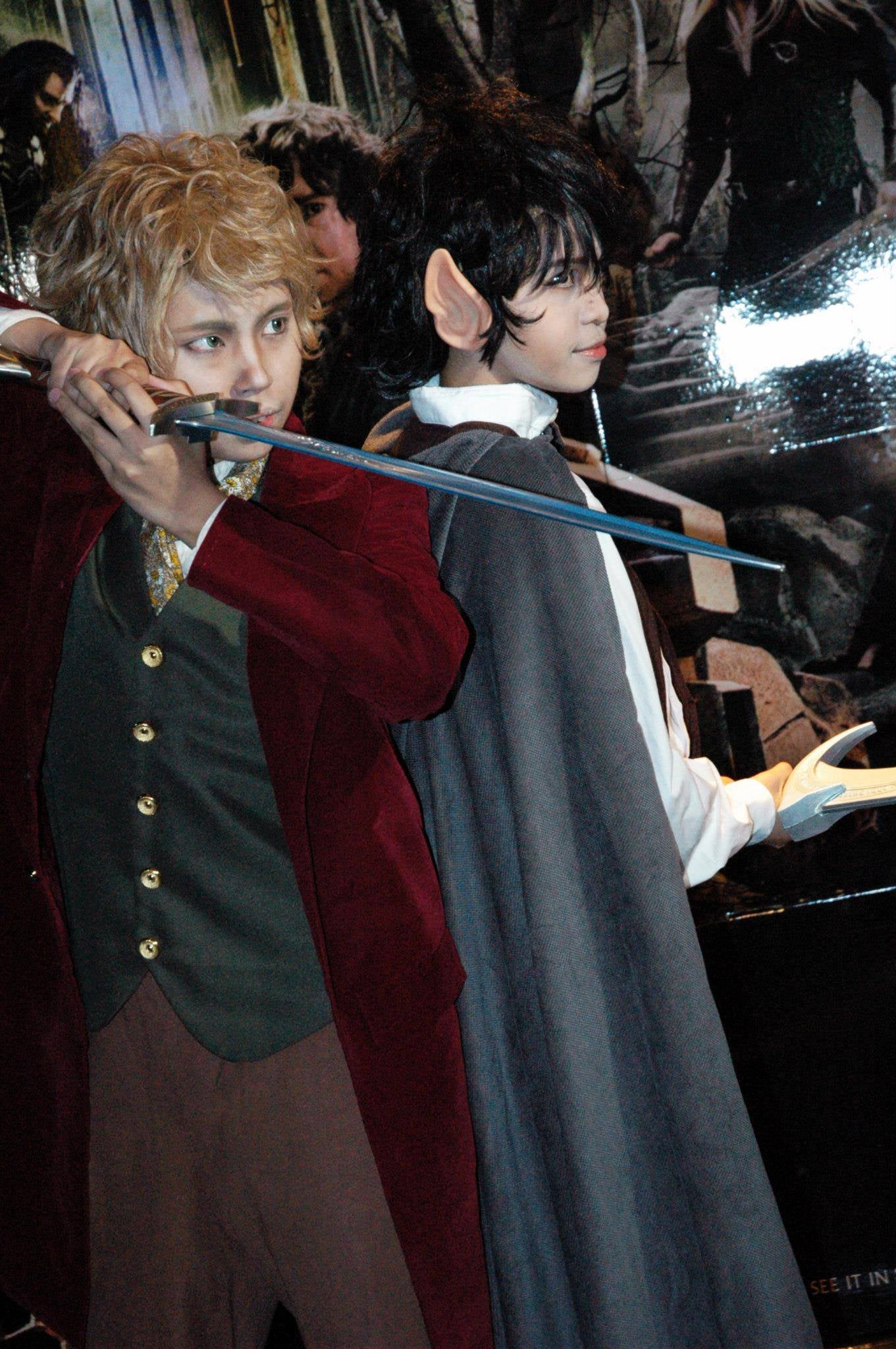 Micho as Bilbo Baggins photo by Potter
