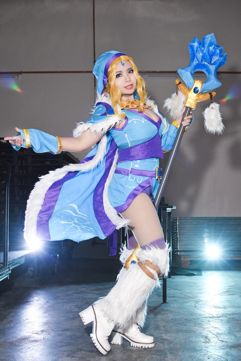 Micho as Crystal Maiden from Dota 2 photo by Kok Choong