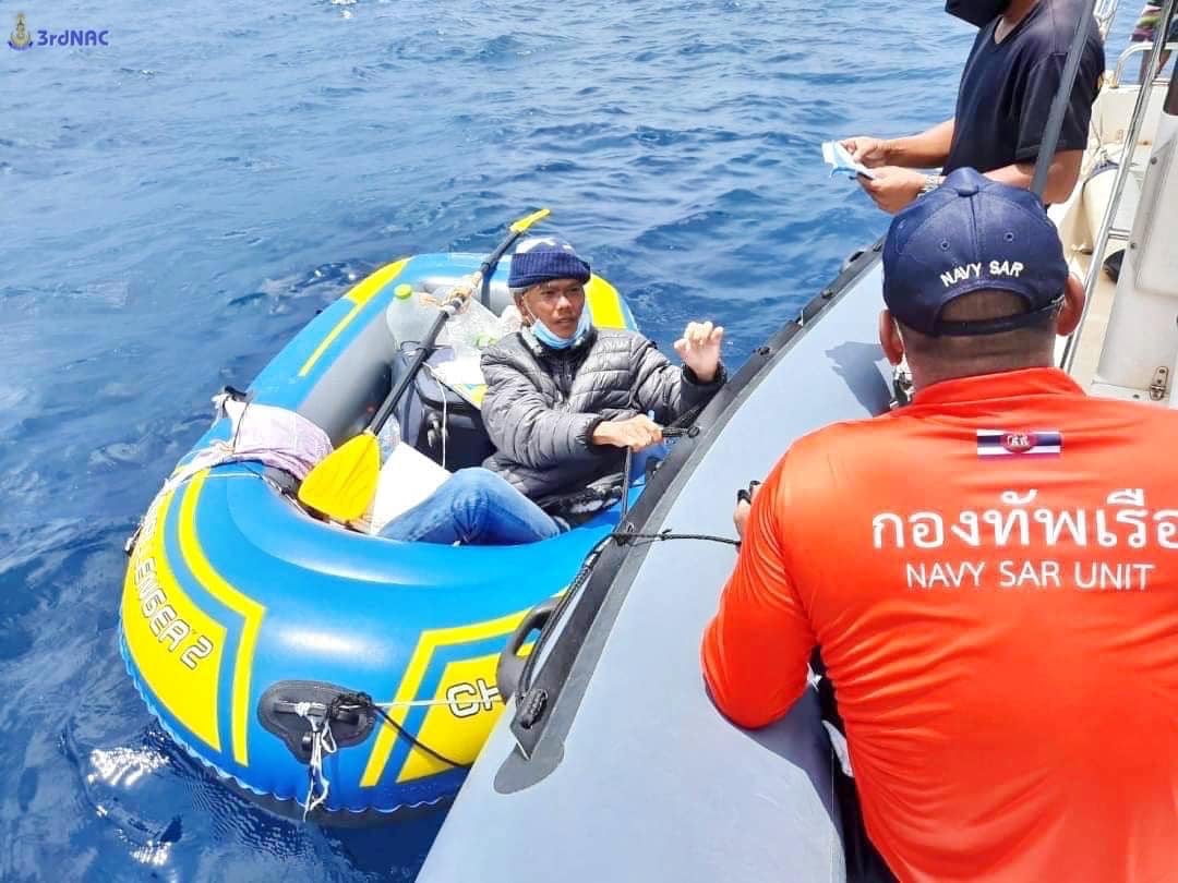 man row boat from phuket to mumbai